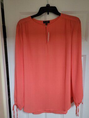The Limited Collection Coral Long Sleeve Blouse